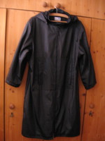 Coluors of the World fekete víz, hó lepergető jó bő női kapucnis kabát 50