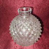 Glass vase with cam, sphere vase