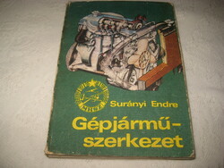 Motor vehicle structure mhsz book 1978. Written by Endre Surányi. Zrínyi publishing house