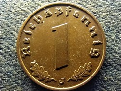 Németország Horogkeresztes 1 birodalmi pfennig 1938 J (id73037)