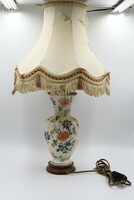 Asztali francia porcelán váza lámpa