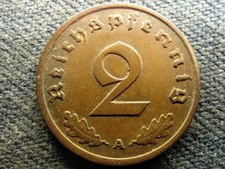 Németország Horogkeresztes 2 birodalmi pfennig 1937 A (id72984)