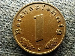 Németország Horogkeresztes 1 birodalmi pfennig 1937 J (id73004)