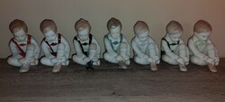 Aquincumi shoe puller boy collection, 7 pieces in one, rare