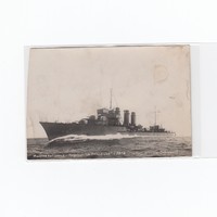 Hajóról készült képeslap