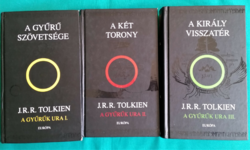 'J. R. R. Tolkien: A Gyűrűk Ura I-III. '> Szórakoztató irodalom > Fantasy könyv