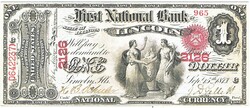 USA 1 dollár 1873 REPLIKA
