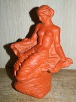 Tóth Vali ceramic nude in shroud
