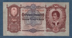 50 Pengő 1932 vf+