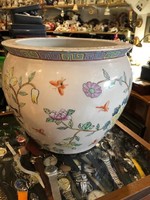 Kínai porcelán váza, 30 x 32 cm-es magasságú, gyűjtőknek kiváló.8090