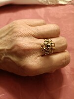 Csak Ezustmaniának!  14 karátos arany ötvös gyűrű 5,85 gramm