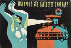 Konstantin László plakátterv ( kicsapódó gőz…)