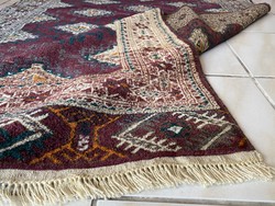 Special handmade Turkmen carpet 110x180