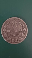 8 Doubles 1903 Guernsey