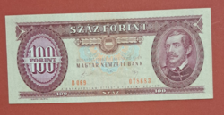 1989. évi 100 forint bankjegy B sorozat, szép gyűjtői darab (57)