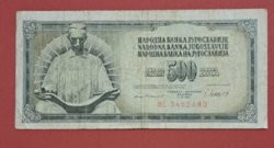 JUGOSZLÁVIA - 500 Dinár (38)