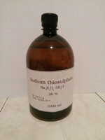 Nátrium tioszulfát, fixirsó 1000 ml 20%-os oldat