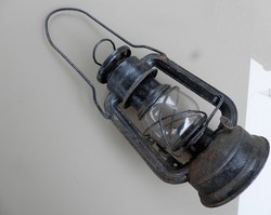 Régi Lampart Hungary viharlámpa petróleum lámpa