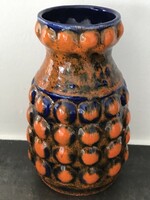 Retro Bay Keramik váza, 6414-es formaszám, 15 cm magas