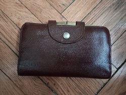 Szép Vintage Préselt bőr női pénztárca