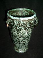 Antique cucumber art deco vase marked. Rarity discounted