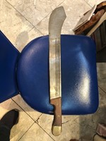 Machete, 66 cm long, excellent for cutting bushes. Around 1920, English