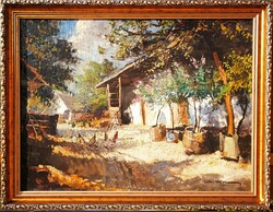 Original painting by Ferenc Ujváry with guarantee