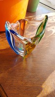 Leértékeltés Josef Hospodka BOHEMIA Színes Cseh üveg váza fantasztikus formavilág