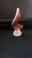 Herendi gyűjtői mini mókus figura, hibátlan 6 cm