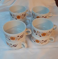 4982- Alföldi Panni dekoros teás csésze