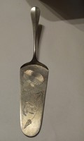 XX.Sz.I silver-plated berndorf cookie cake spatula with decoration.