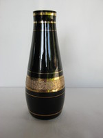 Kunst Glas fekete üveg váza