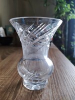 Small crystal vase