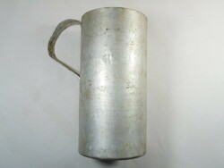 Italmérce drink measuring cup - cooper's coat of arms 1 liter - from the 1950s-1970s Gomba mgtsz.