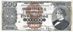 USA 500 ezüst dollár 1880 REPLIKA