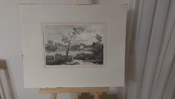 (K) giovanni antonio canal (canaletto) engraving