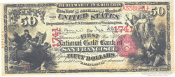 Usa / san francisco / $50 1741 replica