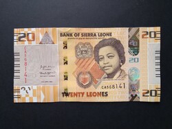 Sierra Leone 20 Leones 2022 Unc