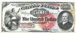 USA 500 dollár 1869 REPLIKA