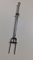 Nice condition spring meat needle with handle