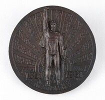 1M102 xx. Medal artist of the century: Debrecen 1361-1961 1.1Kg