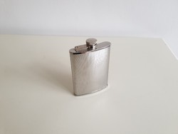 Stainless new flat glass metal bottle
