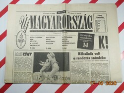 Régi retro újság- Új Magyarország -1991.06.14.- Ajándékba születésnapra