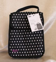 Built polka dot bag with thermo lining