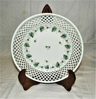 Antique 19th Century Alt Wien Pierced Edge Parsley Pattern Plate