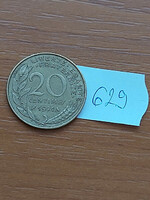 HUF 30 / piece French 20 centimes 1971 629