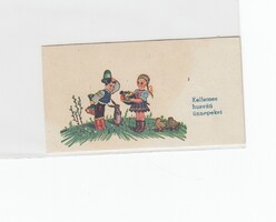Húsvéti képeslap kicsi üdvözlő kártya