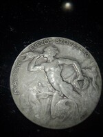 Commemorative medal, 1940s, 35 mm, Hungarian rowing association, Lajos Berán