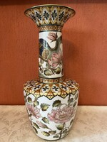 Zsolnay Júlia váza pávás dekor limitált széria