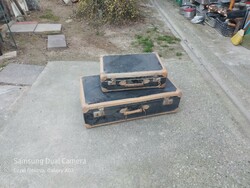Antik koffer 2 darab